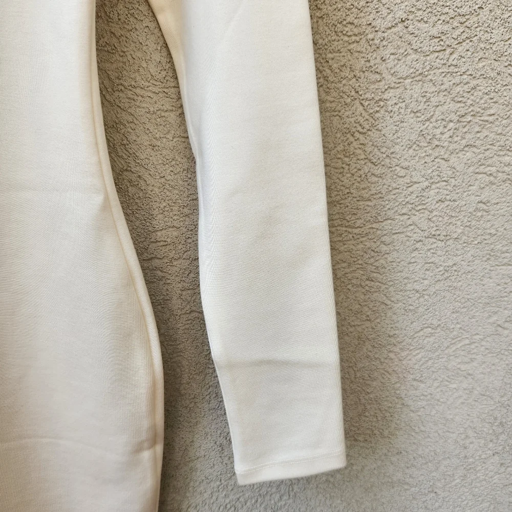 ABERCROMBIE & FITCH Women's Dress Small Tall Mini Cold Shoulder Asymmetrical - Picture 4 of 12